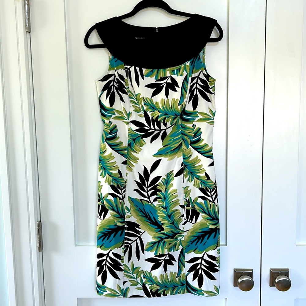 Tropical Print Sundress